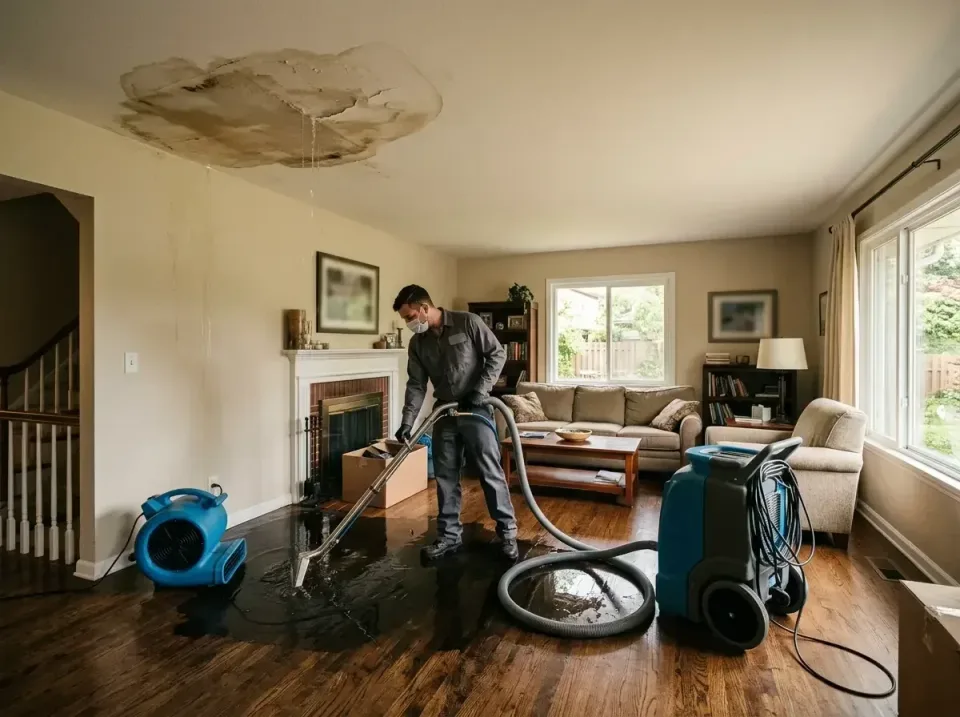 attic-pipe-burst-ceiling-drip-008 — frequently asked questions, Water Damage Restoration & Carpet Care in Clinton, AR
